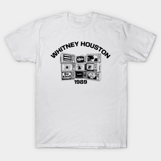 Whitney Houston TV classic T-Shirt by ThePuKiman